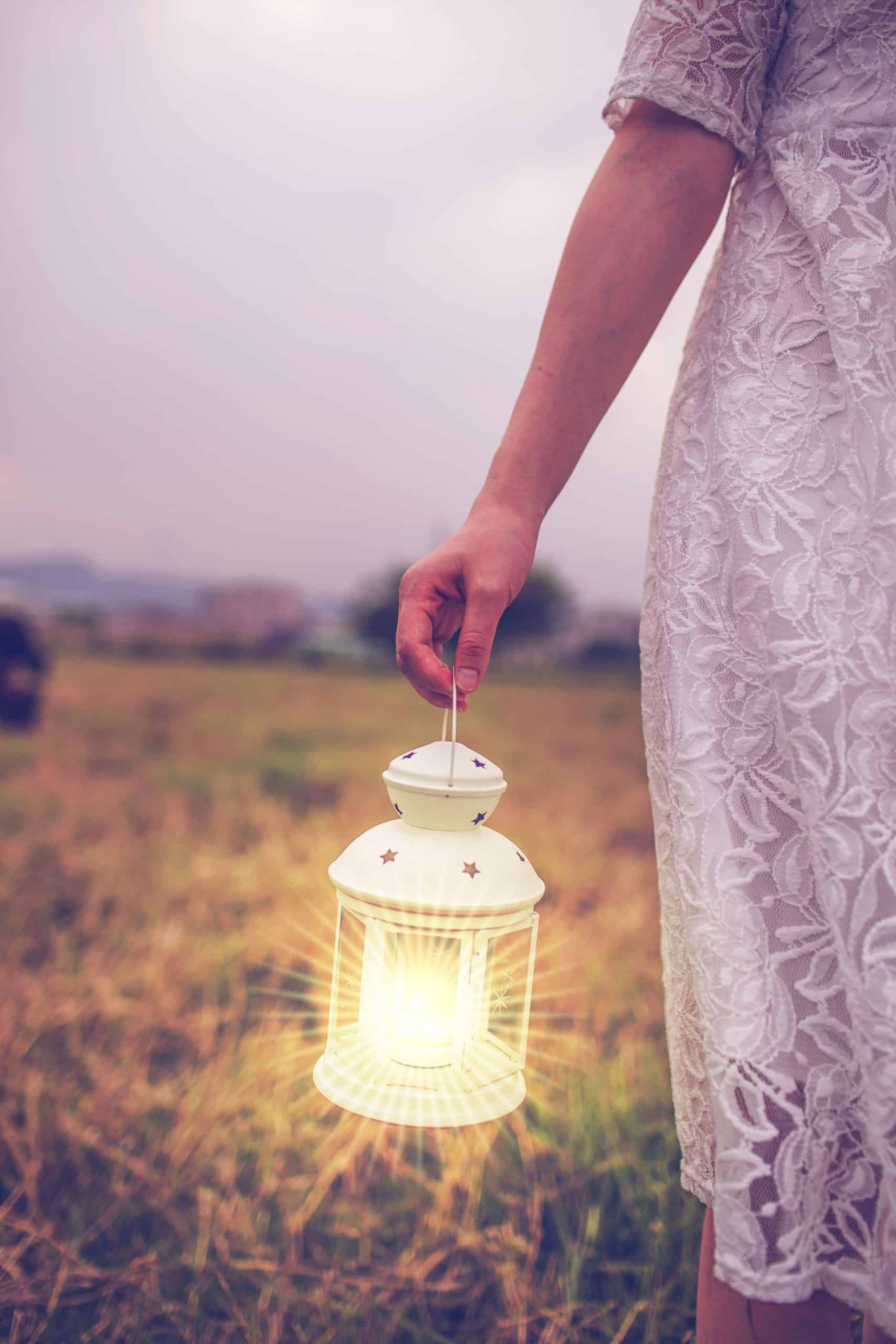 White lantern